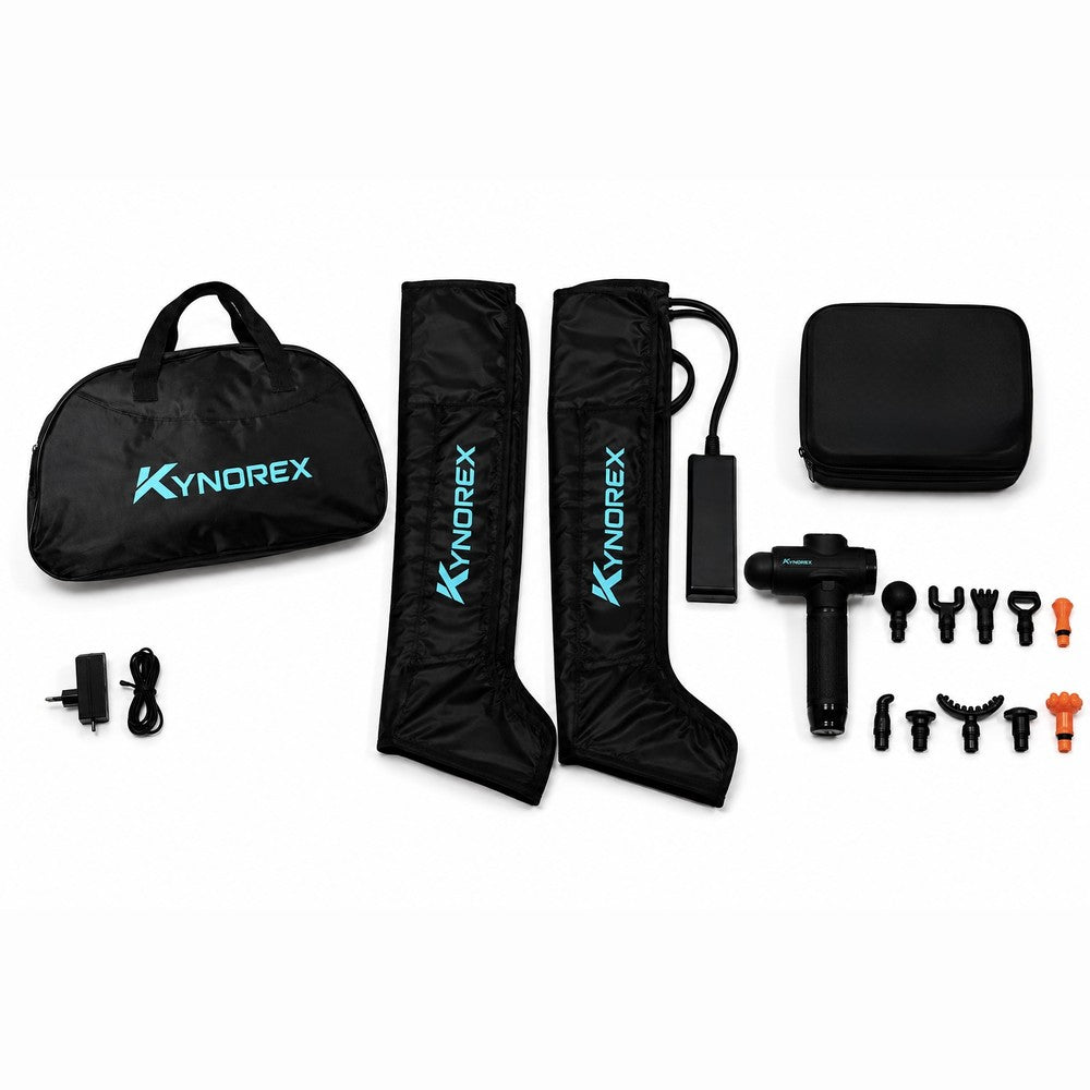 Pack Recovery Start: Botas Lite + Pistola de Masaje