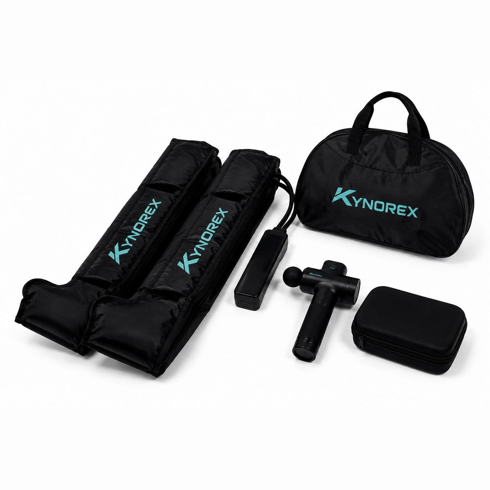 Pack Recovery Start: Botas Lite + Pistola de Masaje
